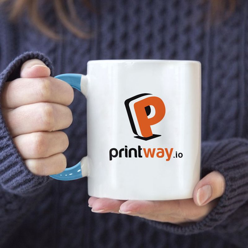 Personalized Two-tone Ceramic Mug