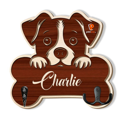 Custom Shape Wooden Key Holder
