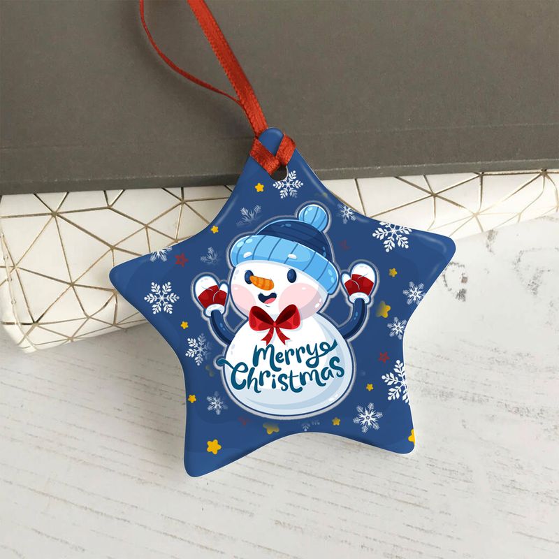 Personalized Ceramic Ornament - US