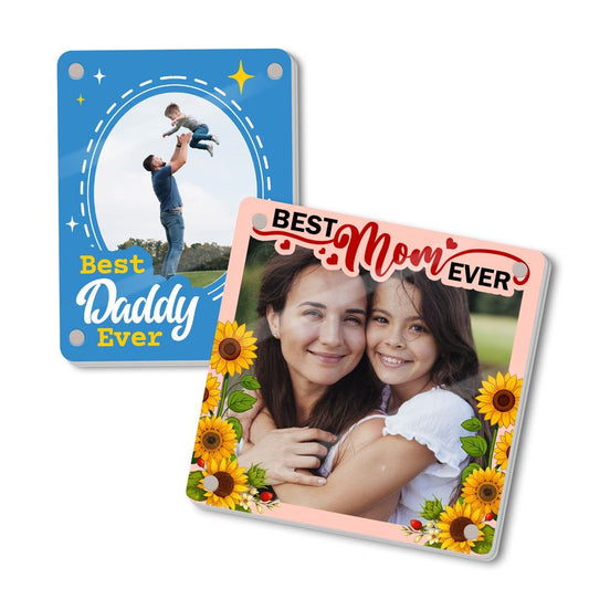 Custom Shape Acrylic Magnetic Photo Frame
