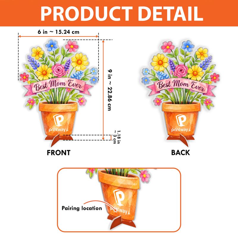 Personalized Acrylic Table Tag Sign