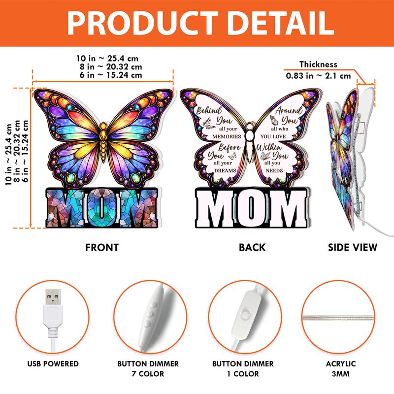 Personalized Suncatcher Night Light Box